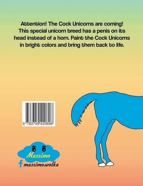 Produktbild: Cock Unicorns - Coloring Book