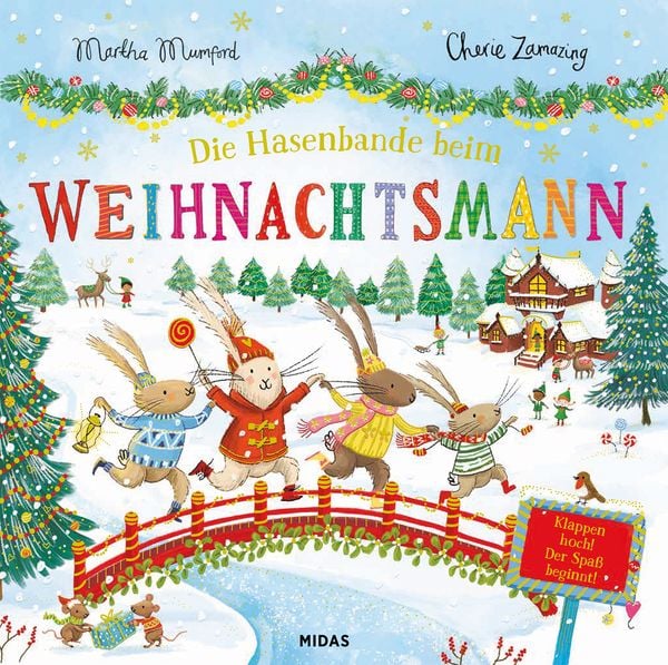 Produktbild: Die Hasenbande beim Weihnachtsmann