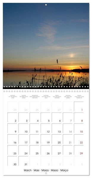 Produktbild: M&eacute;diterran&eacute;e - L'&eacute;tang de Thau (Calendrier mural carr&eacute; 2026 30x30 cm) Calendrier double avec une page pour vos prises de notes