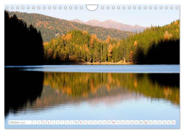 Produktbild: Bekannte und unbekannte Wanderziele in S&uuml;dtirol (Wandkalender 2026 DIN A4 quer), CALVENDO Monatskalender