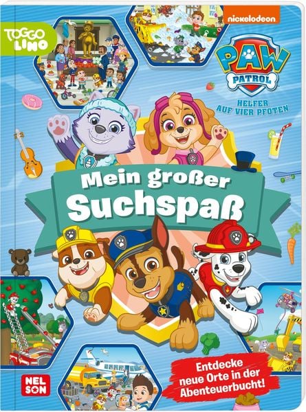 PAW Patrol Pappbilderbuch: Mein großer Suchspaß, Gebundene Ausgabe von , Nelson, 978-3-8451-2162-8