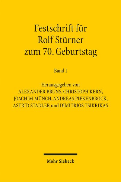 Produktbild: Festschrift f&uuml;r Rolf St&uuml;rner zum 70. Geburtstag
