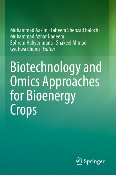 Produktbild: Biotechnology and Omics Approaches for Bioenergy Crops