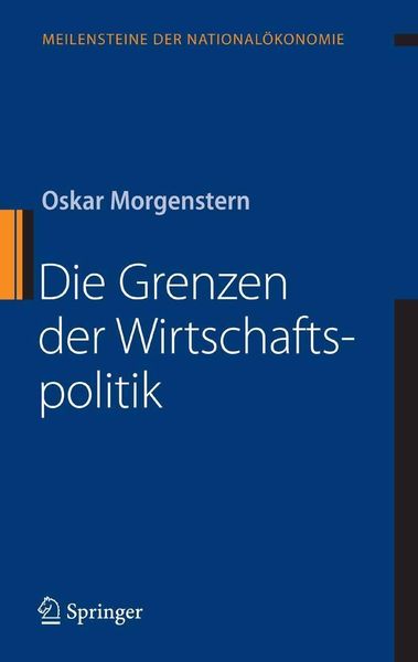 Produktbild: Die Grenzen der Wirtschaftspolitik