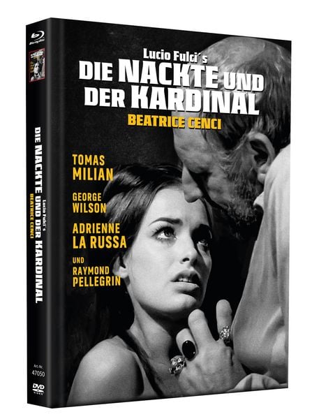 Produktbild: Die Nackte und der Kardinal - Mediabook - Limitiert auf 75 St&uuml;ck - Cover F (Blu-ray + DVD)