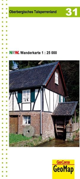 Produktbild: Oberbergisches Talsperrenland Blatt 31, topographische Wanderkarte NRW