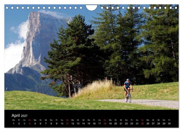Produktbild: Alpenp&auml;sse auf dem Rennrad Vol. 1 (Wandkalender 2027 DIN A4 quer), CALVENDO Monatskalender