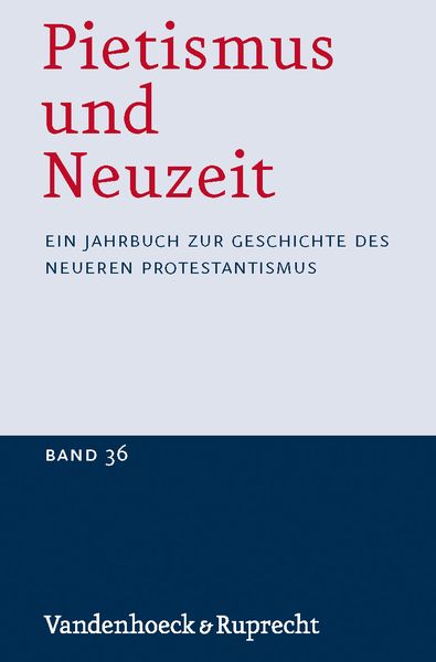 Produktbild: Pietismus und Neuzeit Band 36 &ndash; 2010