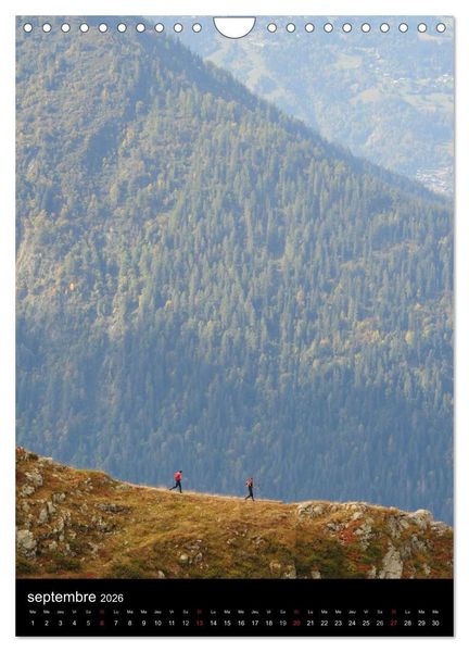 Produktbild: Trail Running Passion et &eacute;motion (Calendrier mural 2026 DIN A4 horizontal), CALVENDO calendrier mensuel