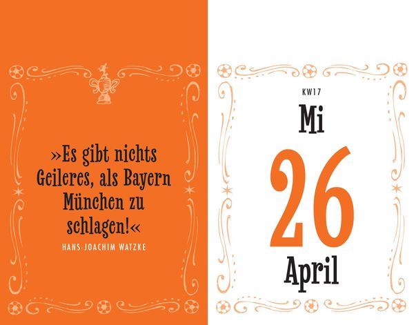 Produktbild: Traumfußball - Der Arnd-Zeigler-Kalender 2023.