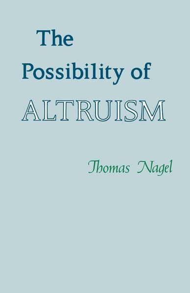 Produktbild: The Possibility of Altruism