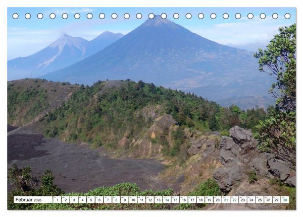 Produktbild: Guatemala - Buntes Herz der Mayas in Zentralamerika (Tischkalender 2026 DIN A5 quer), CALVENDO Monatskalender
