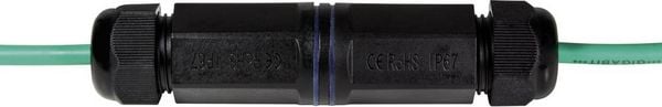 Produktbild: LogiLink Netzwerk Adapter [1x RJ45-Buchse - 1x RJ45-Buchse] Schwarz
