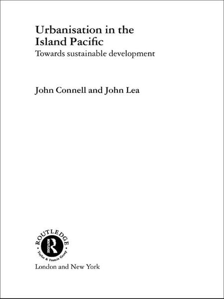 Produktbild: Urbanisation in the Island Pacific