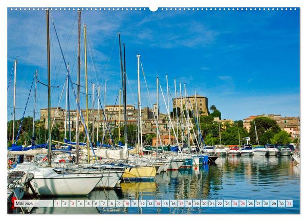 Produktbild: Bolsenasee Smaragd im Latium (Wandkalender 2026 DIN A2 quer), CALVENDO Monatskalender