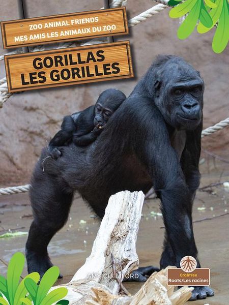 Produktbild: Les Gorilles (Gorillas) Bilingual Eng/Fre