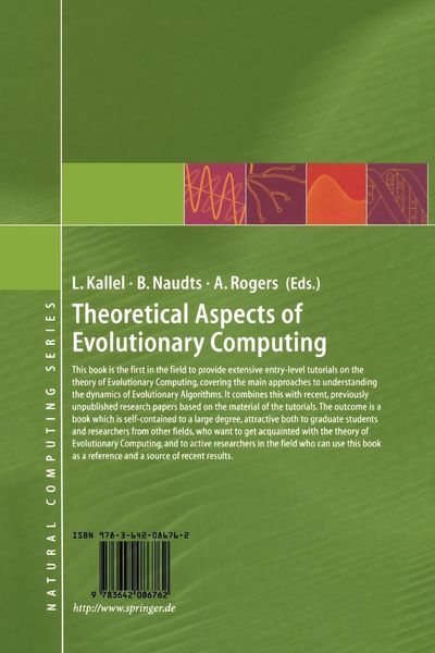 Produktbild: Theoretical Aspects of Evolutionary Computing