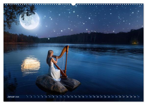 Produktbild: Musizieren einmal anders (hochwertiger Premium Wandkalender 2026 DIN A2 quer), Kunstdruck in Hochglanz