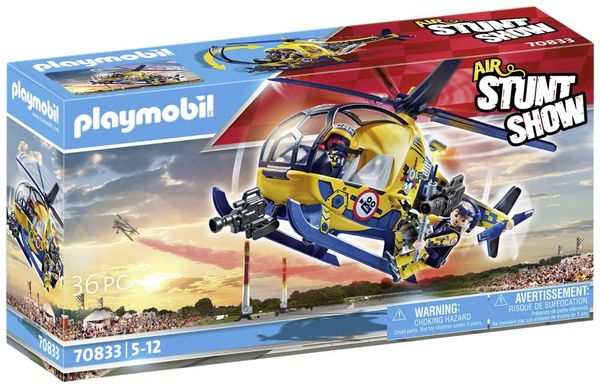 Playmobil® Stuntshow Filmcrew-Helikopter 70833