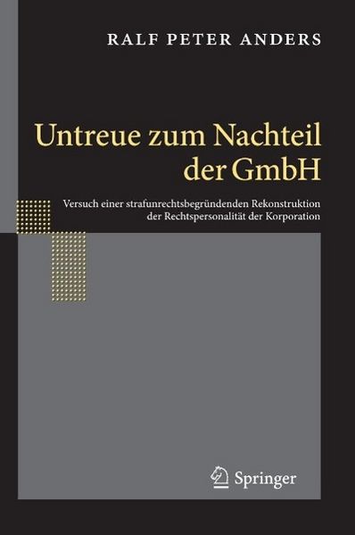 Produktbild: Untreue zum Nachteil der GmbH
