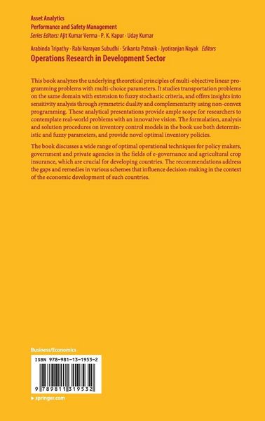 Produktbild: Operations Research in Development Sector