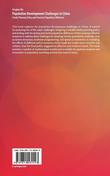 Produktbild: Population Development Challenges in China
