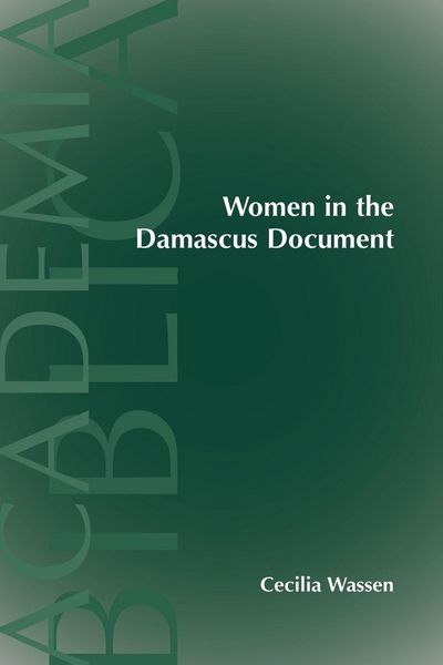 Produktbild: Women in the Damascus Document