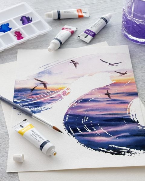 Produktbild: Faber-Castell Aquarellfarbe 24er Set