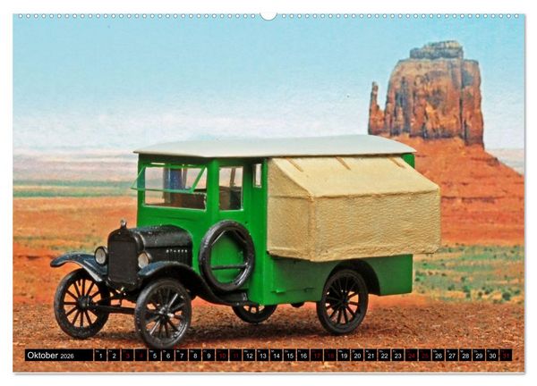 Produktbild: Miniaturwelten des Campings (Wandkalender 2026 DIN A2 quer), CALVENDO Monatskalender
