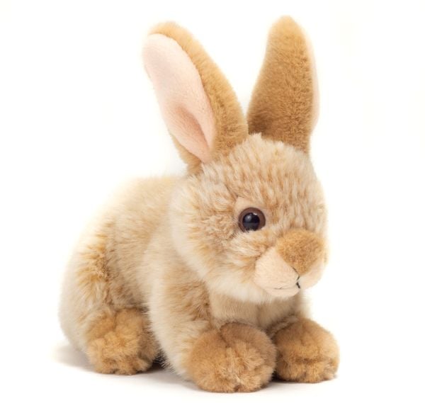 Produktbild: Hase sitzend beige, 18 cm