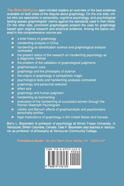 Produktbild: The Write Stuff