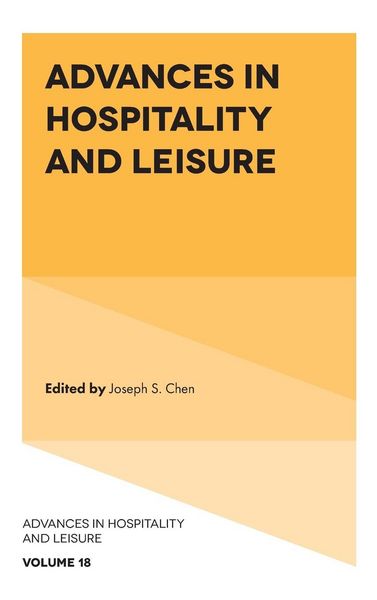 Produktbild: Advances in Hospitality and Leisure