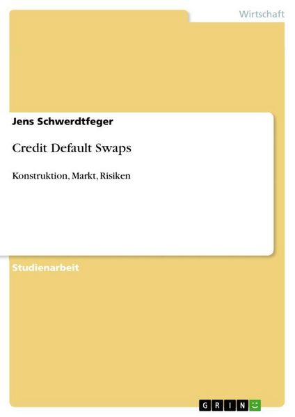 Produktbild: Credit Default Swaps