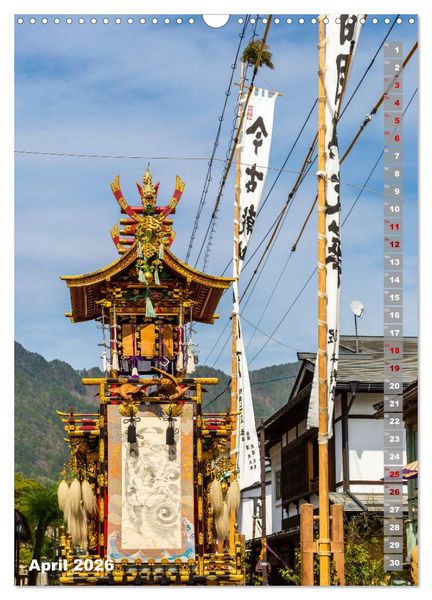 Produktbild: DER ZAUBER JAPANS Faszinierende Impressionen (Wandkalender 2026 DIN A3 hoch), CALVENDO Monatskalender
