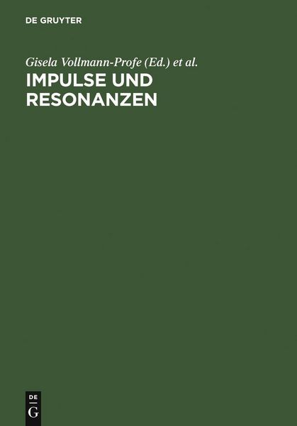 Produktbild: Impulse und Resonanzen