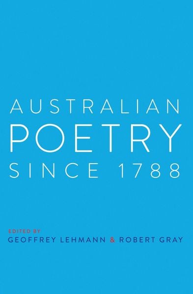 Produktbild: Australian Poetry Since 1788