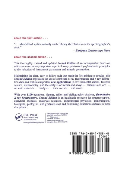 Produktbild: Quantitative X-Ray Spectrometry