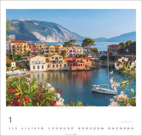 Produktbild: Griechische Inseln Kalender 2027 - Im Land der G&ouml;tter