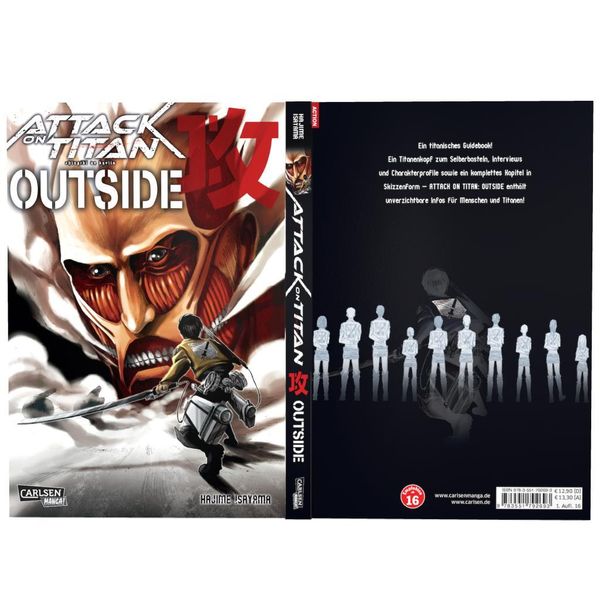 Attack on Titan Guidebook: INSIDE & by Isayama, Hajime