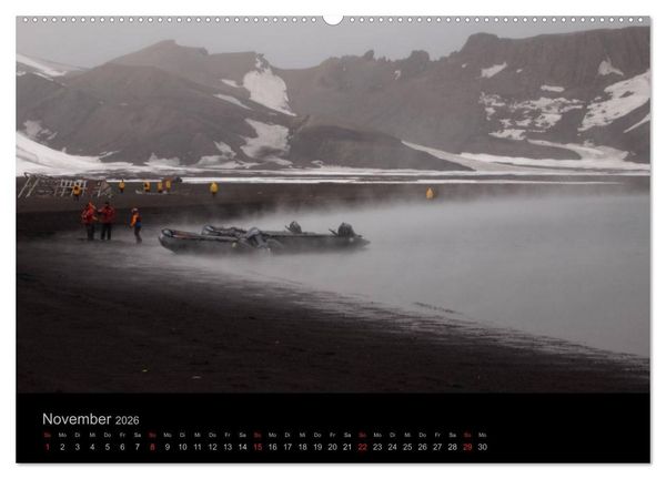 Produktbild: Antarktische Impressionen (Wandkalender 2026 DIN A2 quer), CALVENDO Monatskalender