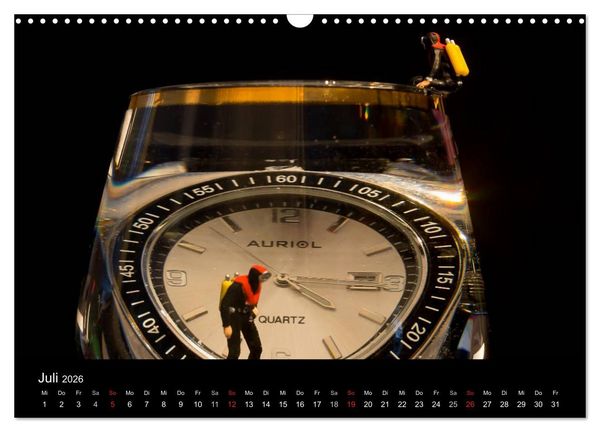 Produktbild: UHR Menschen (Wandkalender 2026 DIN A3 quer), CALVENDO Monatskalender