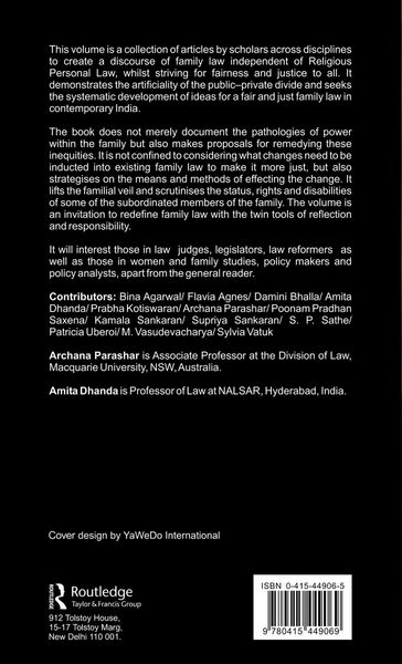 Produktbild: Redefining Family Law in India