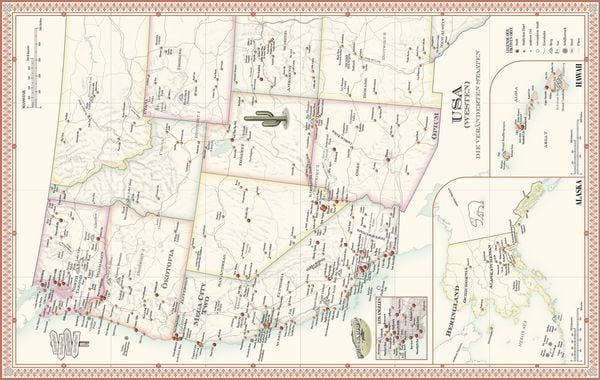 Produktbild: Atlas der imaginären Orte