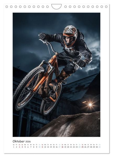 Produktbild: BMX Action (Wandkalender 2026 DIN A4 hoch), CALVENDO Monatskalender