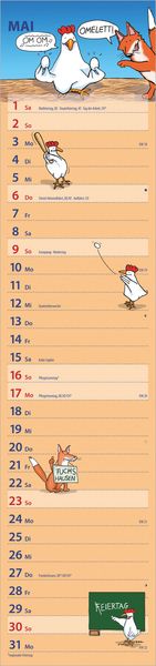 Produktbild: Notizkalender HUMOR 2027