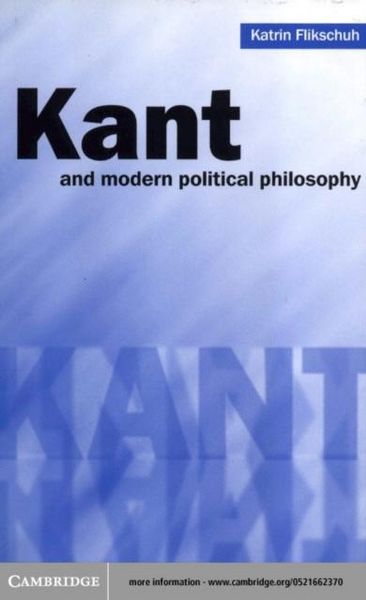 Produktbild: Kant and Modern Political Philosophy