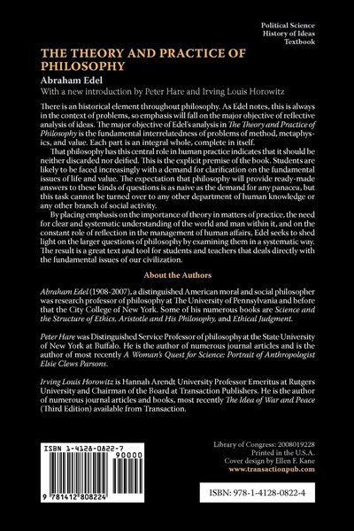 Produktbild: The Theory and Practice of Philosophy