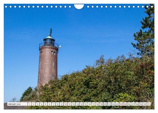 Produktbild: Urlaub in Nordfriesland (Wandkalender 2026 DIN A4 quer), CALVENDO Monatskalender