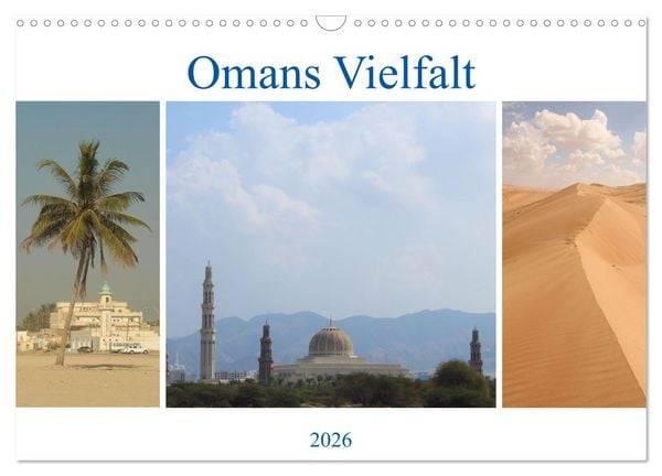 Produktbild: Omans Vielfalt (Wandkalender 2026 DIN A3 quer), CALVENDO Monatskalender