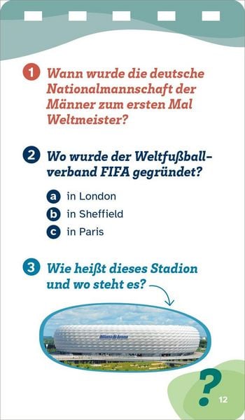 Produktbild: WAS IST WAS Quiz Fu&szlig;ball